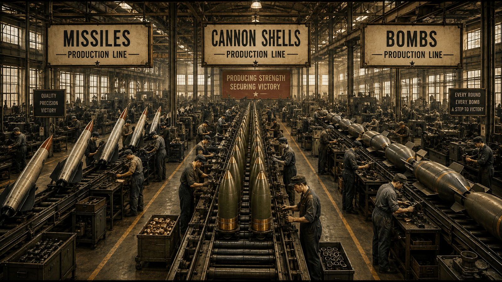 The Arsenal Behind the Arsenal Why Nations Need the Capacity to Manufacture War